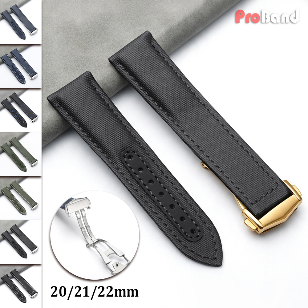 Omega Watch Speedmaster - Canvas Nylon Watchband 20mm 21mm 22mm