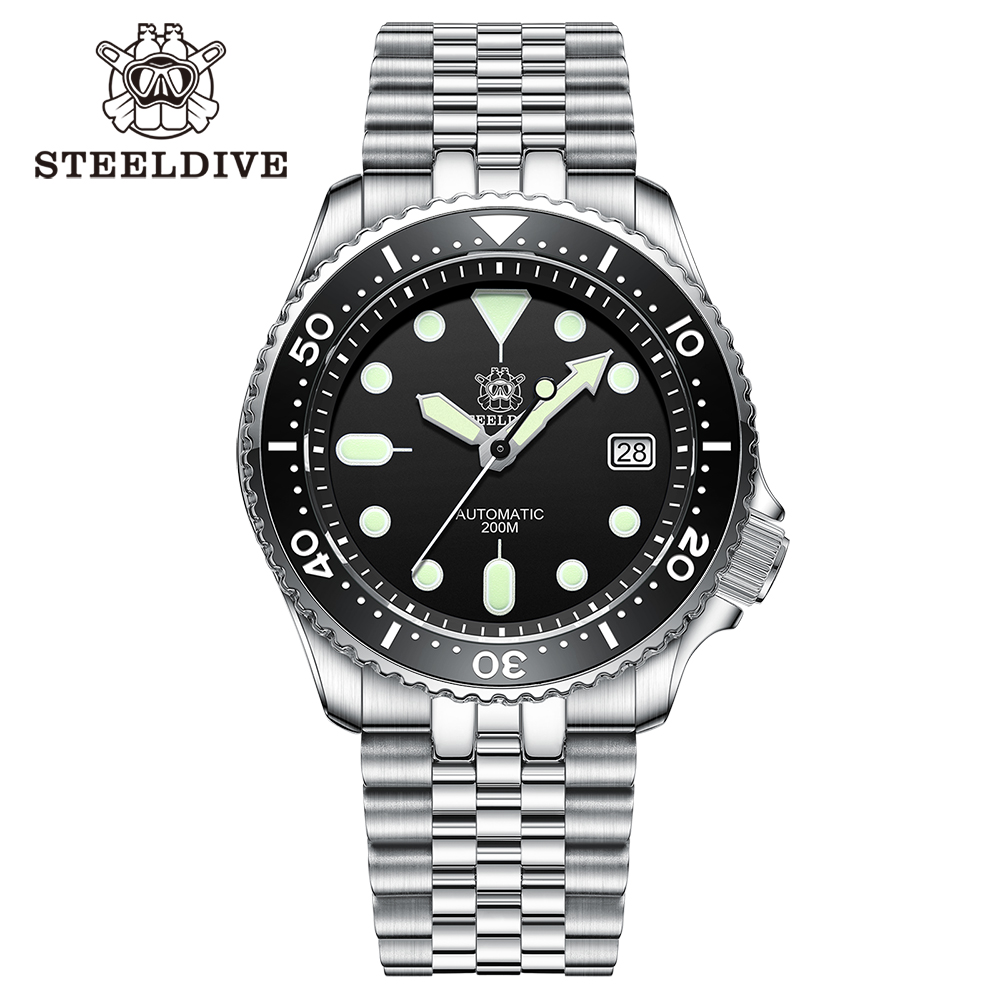Seiko Watch Presage - Steeldive Offiical SD1973 Men's Watch Dive