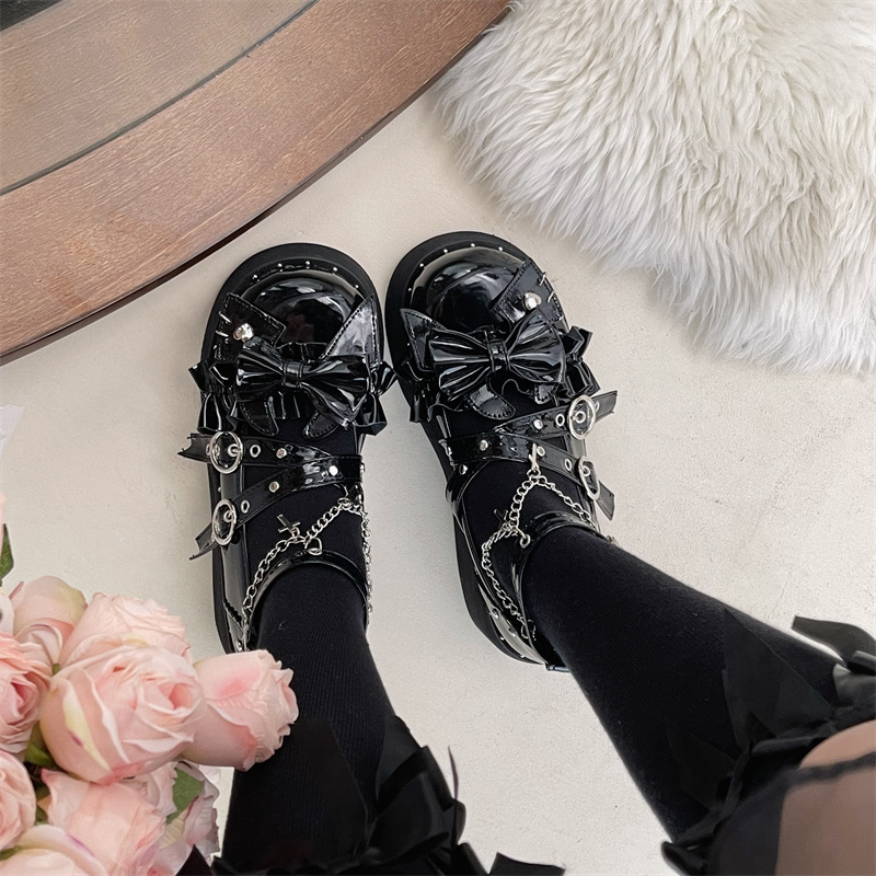 2026 Platform Lolita Shoes Wom - Mesh Strap Metal 评论和价格