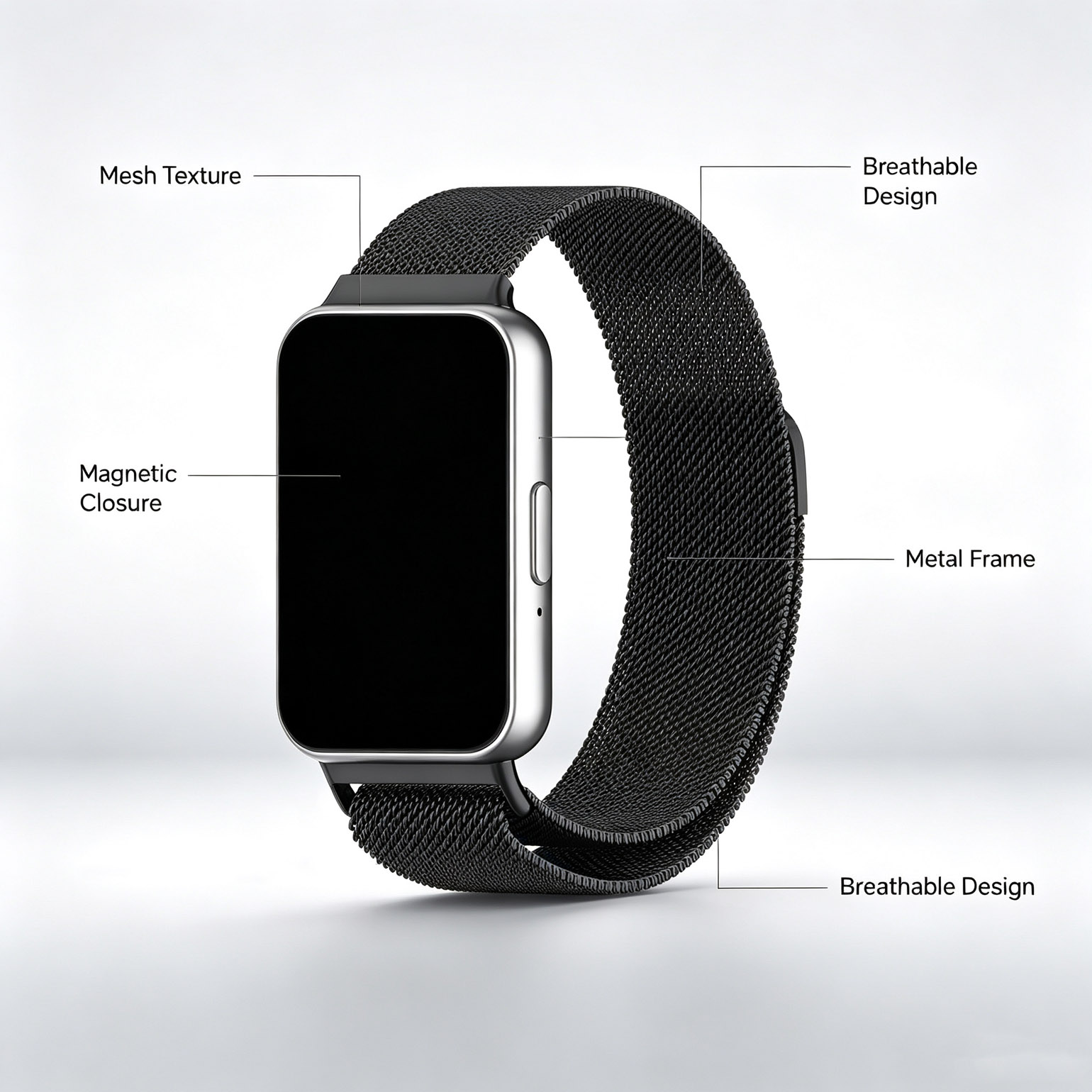Milanese Loop Strap for Samsun - Milanese Loop Magnetic 评论和价格
