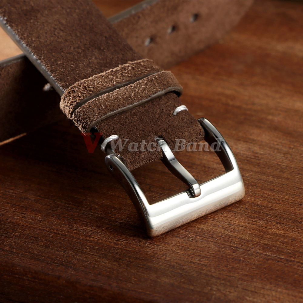 20mm 22mm High Quality Suede C - Suede Strap Watch 评论和价格