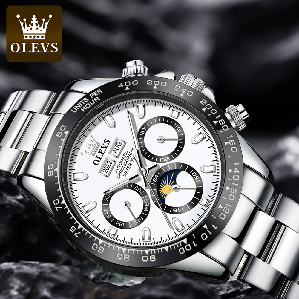 OLEVS 6654 Luxury Mens Watch C - Cartier Watch Tank 评论和价格
