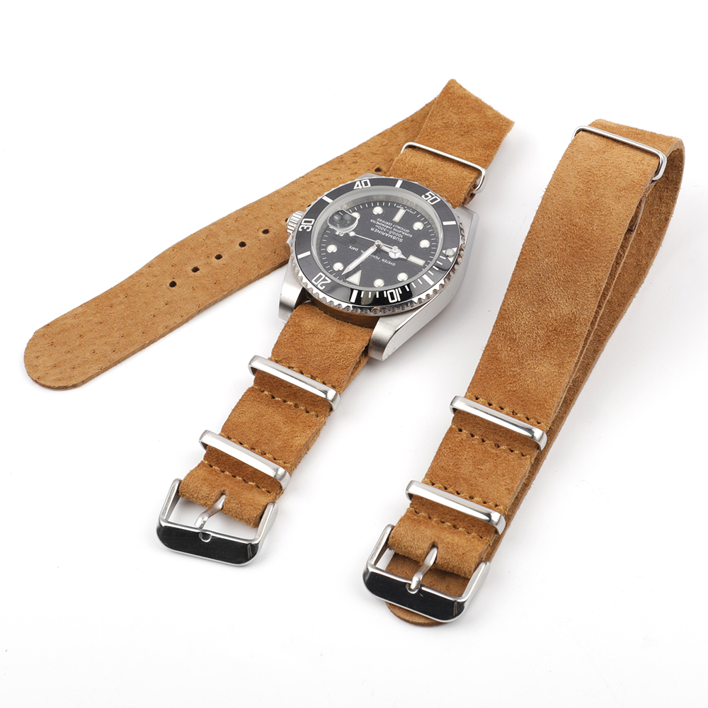 Soft Retro Suede Genuine Leath - Suede Strap Watch 评论和价格