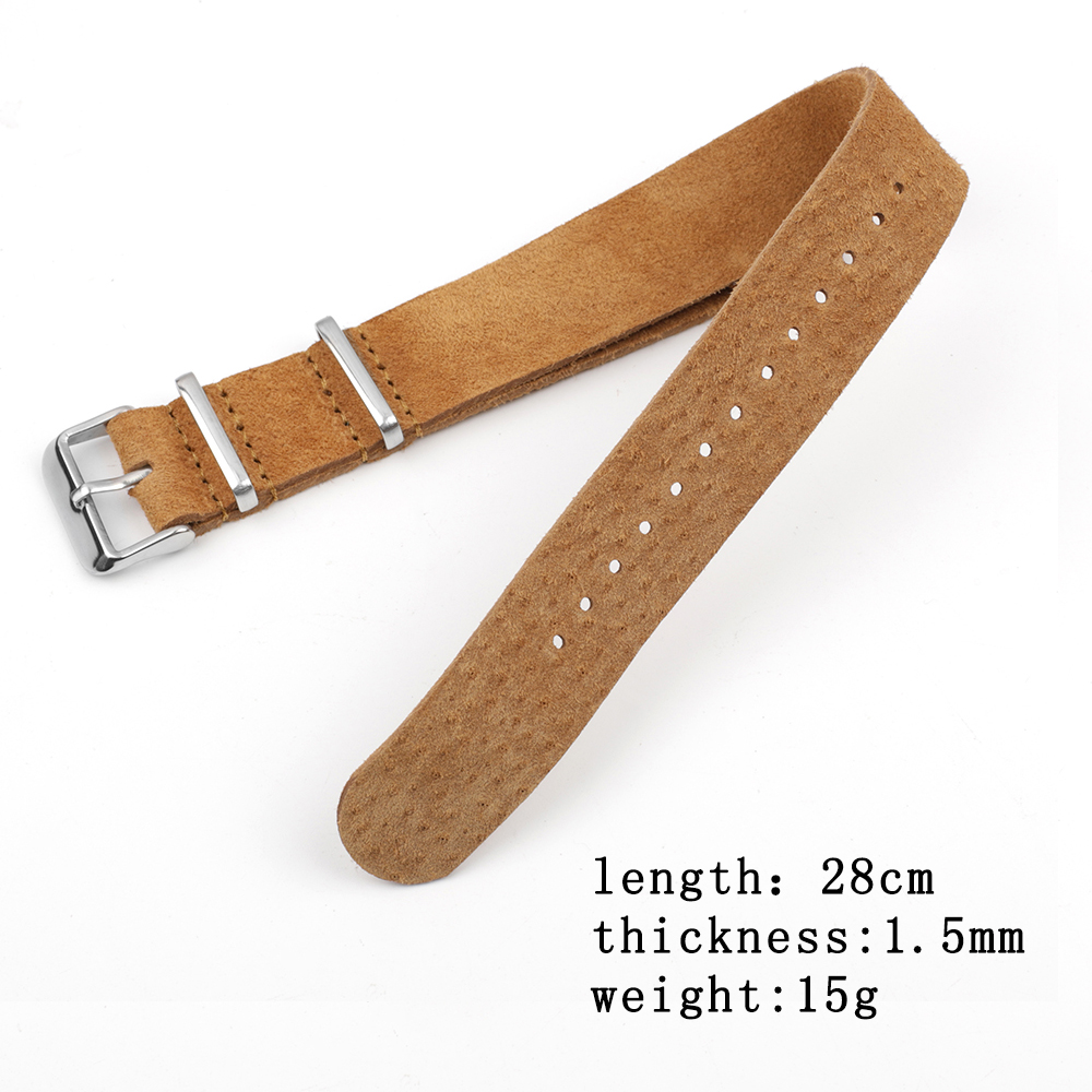 Soft Retro Suede Genuine Leath - Suede Strap Watch 评论和价格