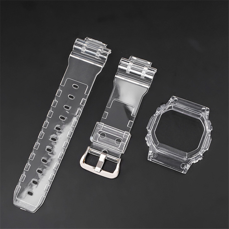 Resin Watch Strap+Case for Cas - Casio Watch G-Shock Dw-5600 评论和价格