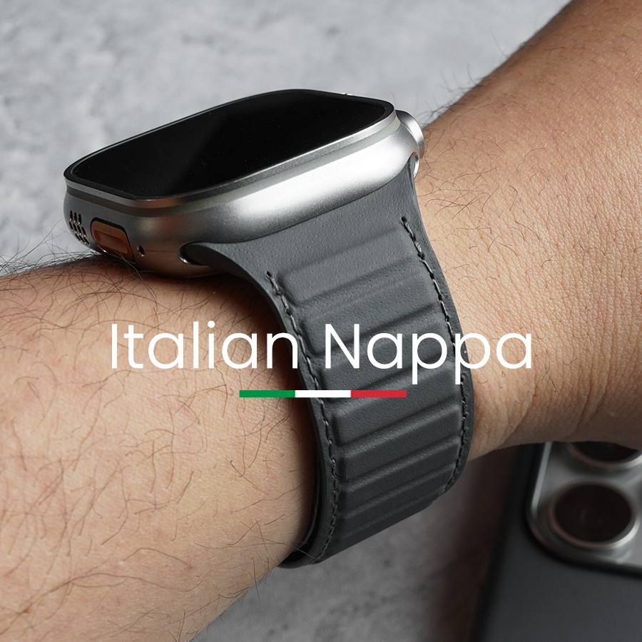 Magnetic Nappa Genuine Strap f - Suede Strap Watch 评论和价格