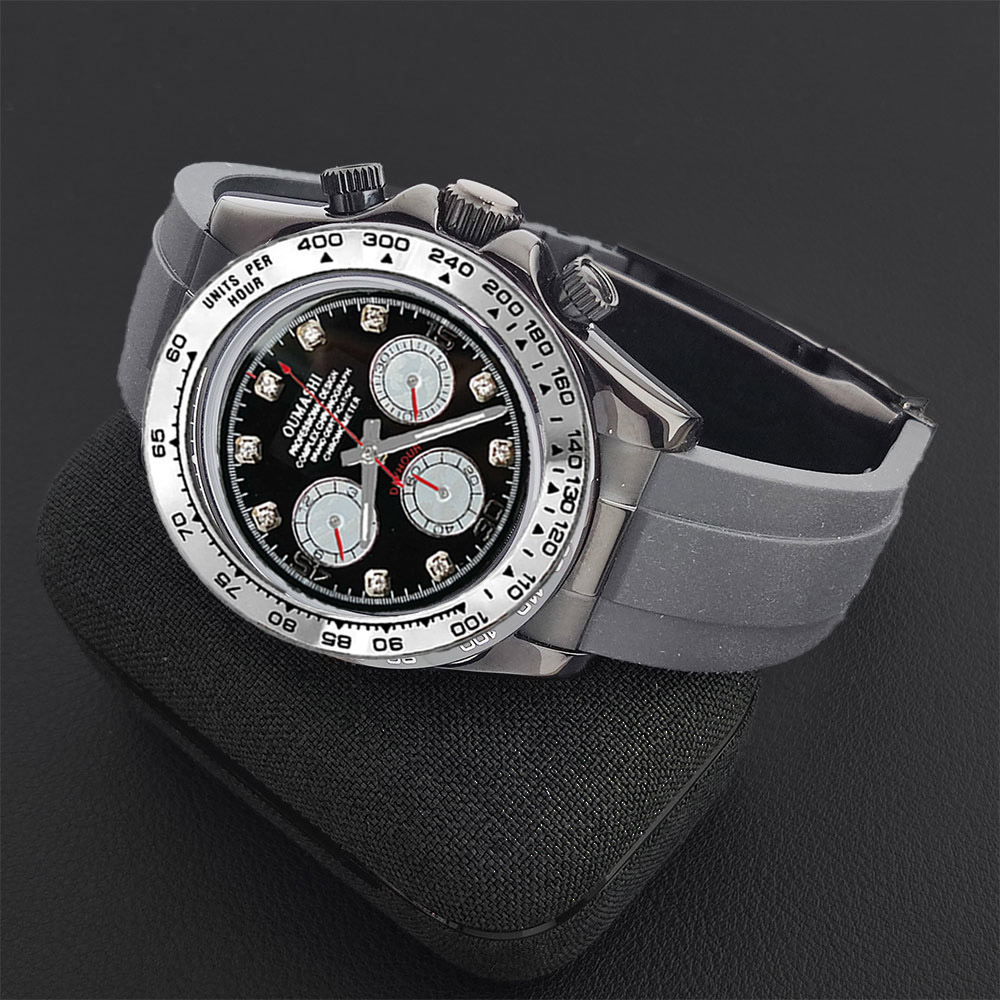 Luxury VK63 WATCH 39mm quartz  - Stainless Bracelet Diver 评论和价格