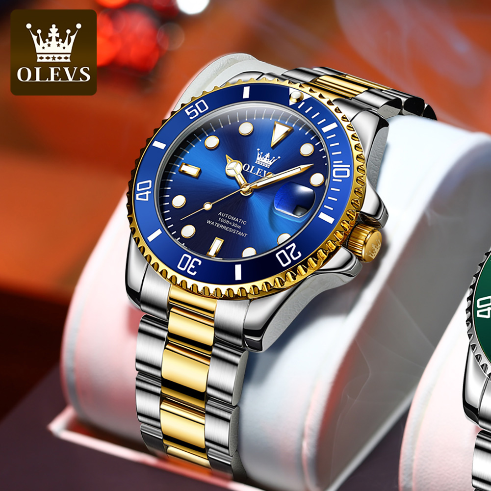 OLEVS 6650 Men Watch Classic O - Cartier Watch Tank 评论和价格