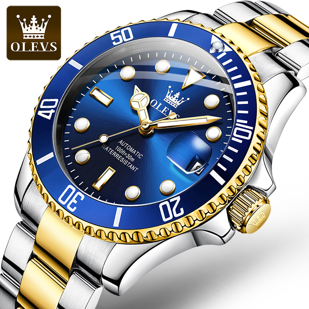 OLEVS 6650 Men Watch Classic O - Cartier Watch Tank 评论和价格